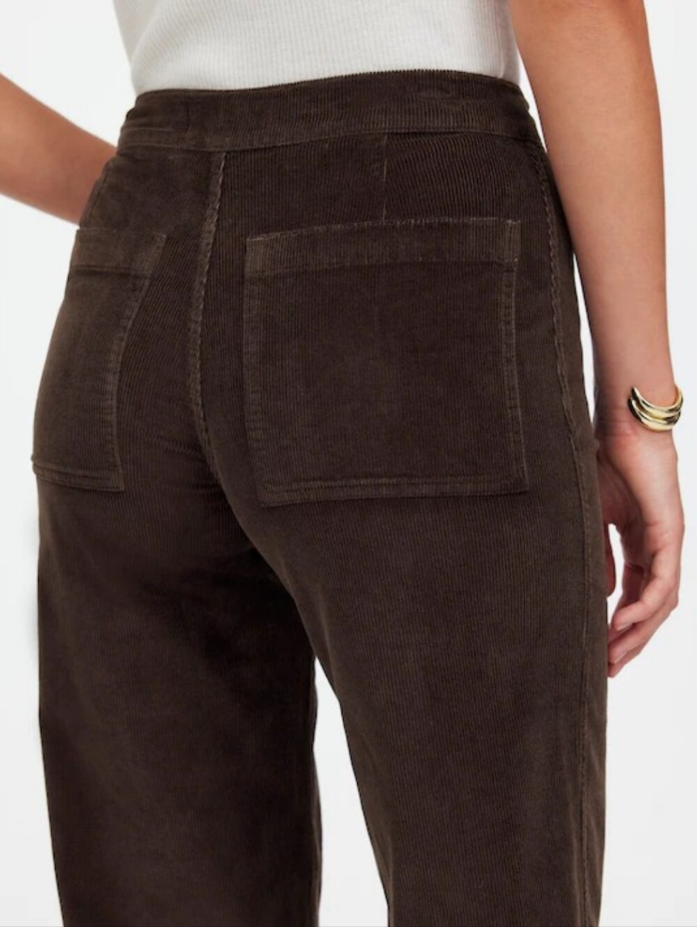 Madwell The Emmett Wide-Leg Pant in Corduroy - Picture 2 of 5